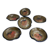 Ceramic dessert bowls