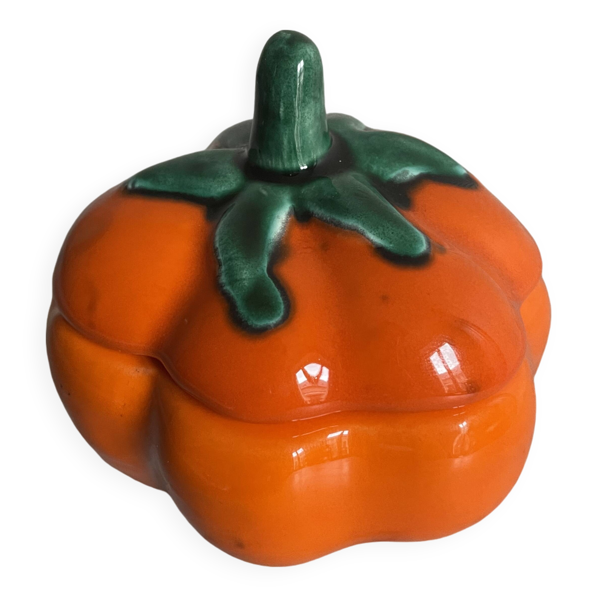 Ceramic tomato or pumpkin Vallauris