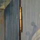Antique german hand painted cabinet, circa 1850