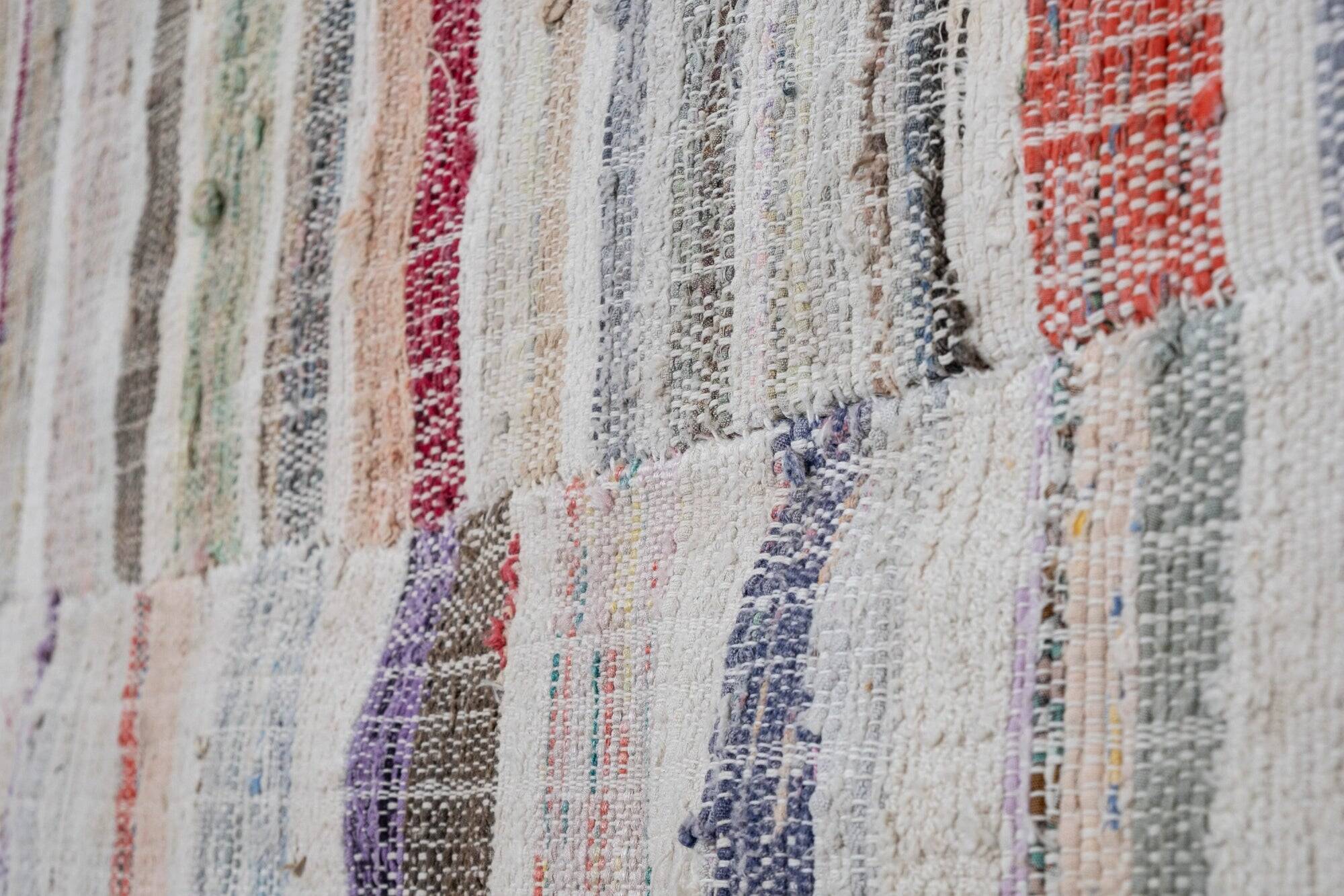 Vintage handmade Turkish rug 220x420 cm
