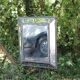 Miroir vintage en métal à parcloses – 5 glaces biseautées