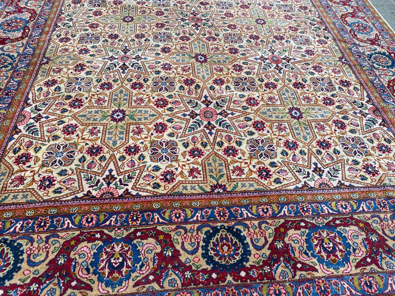 Very nice large Kashan Persian carpet 260x380cm