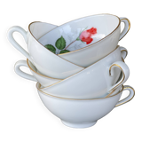 6 vintage coffee cups