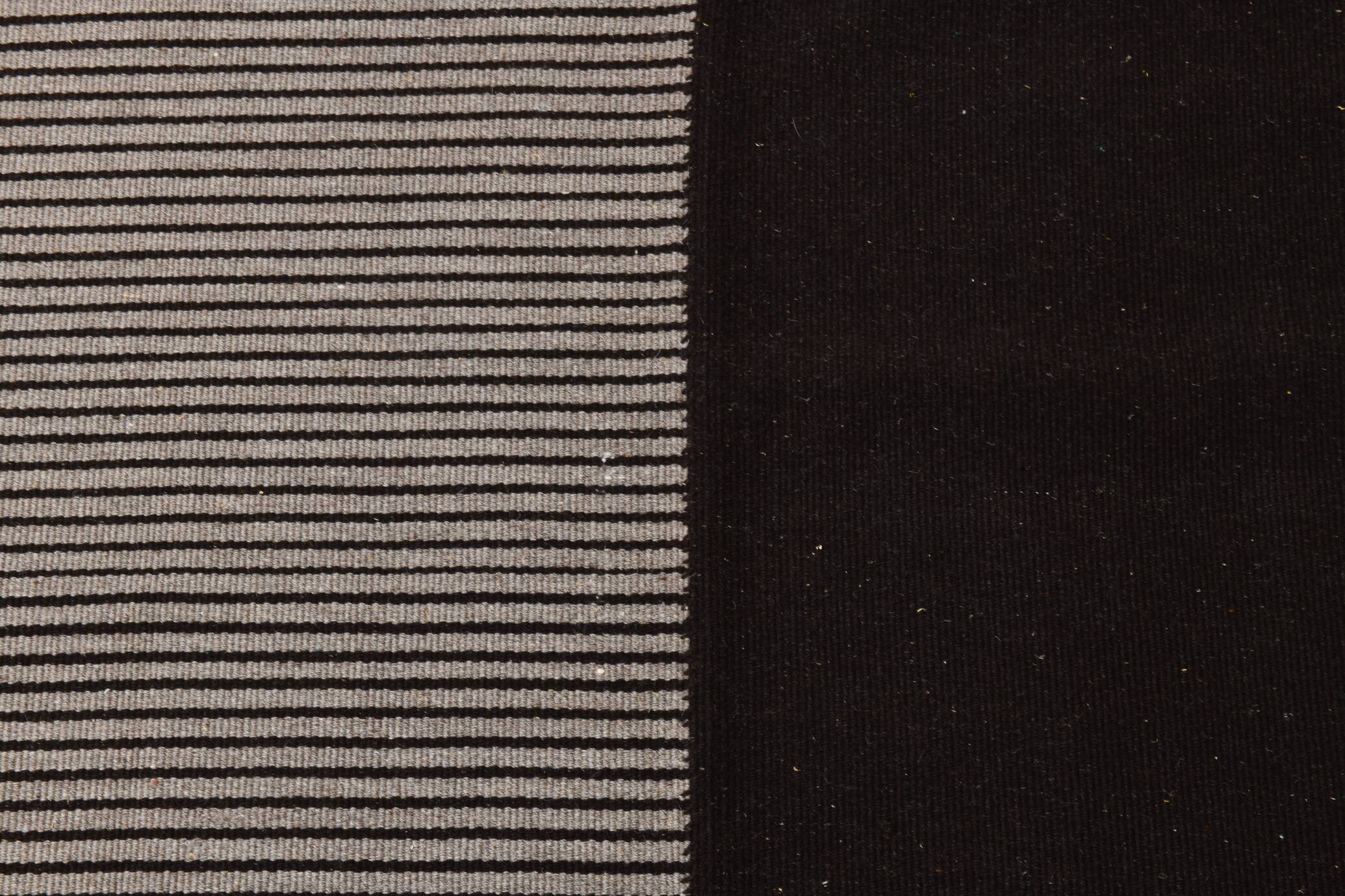 8x9 Shades Of Gray & Black Modern Turkish Rug, 242x278Cm SK 2367