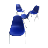 Set of 4 DSS chairs by Charles & Ray Eames for Vitra