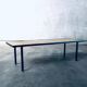 Mid-Century Minimalist Ceramic Tile Coffee Table, France, 1960s