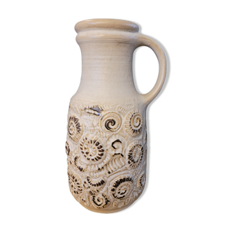 Ceramic pot 70's, floor vase