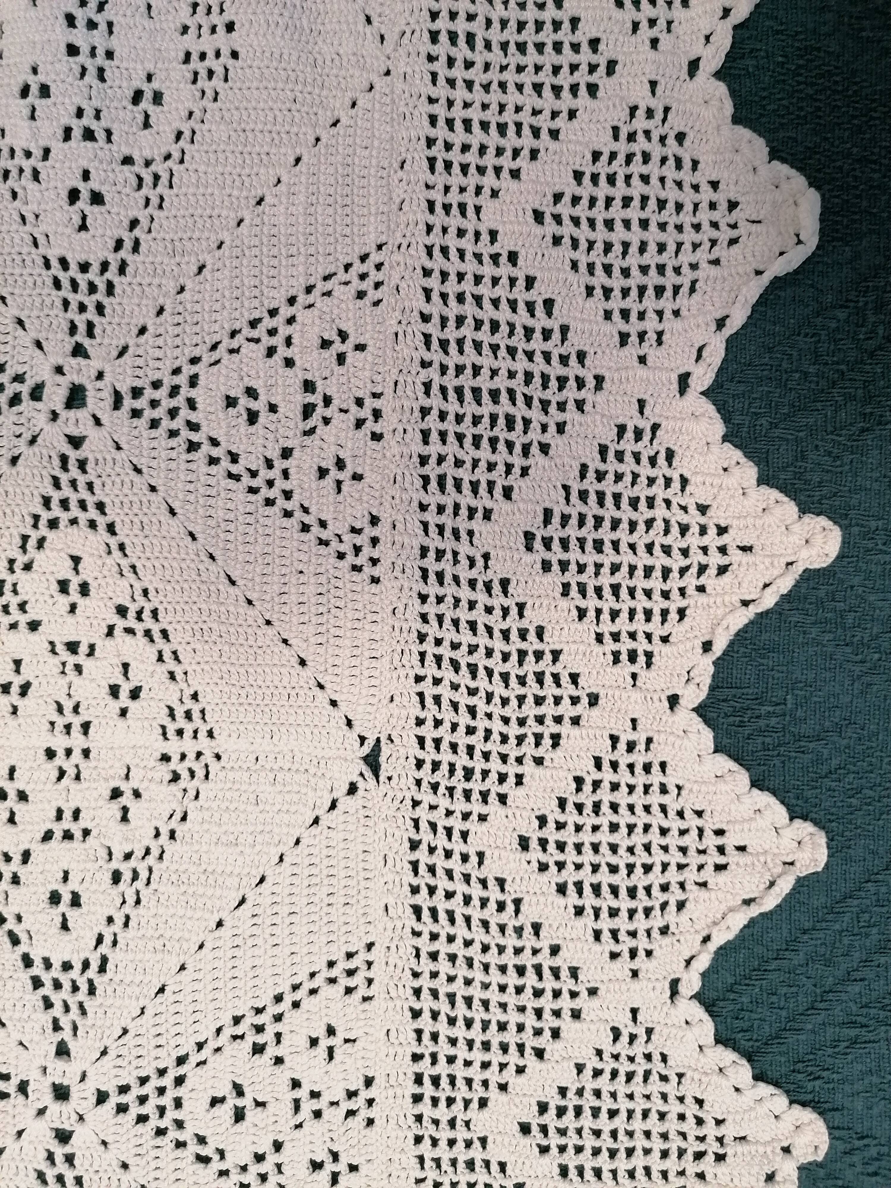 Crochet bedspread
