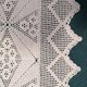 Crochet bedspread