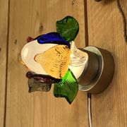 Rare series of 5 Murano Borek Sipek (1949-2016) flower-shaped sconces