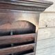 Antique wooden wall shelf