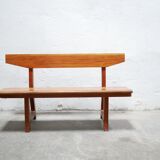 Vintage wooden bench
