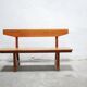 Banc vintage en bois