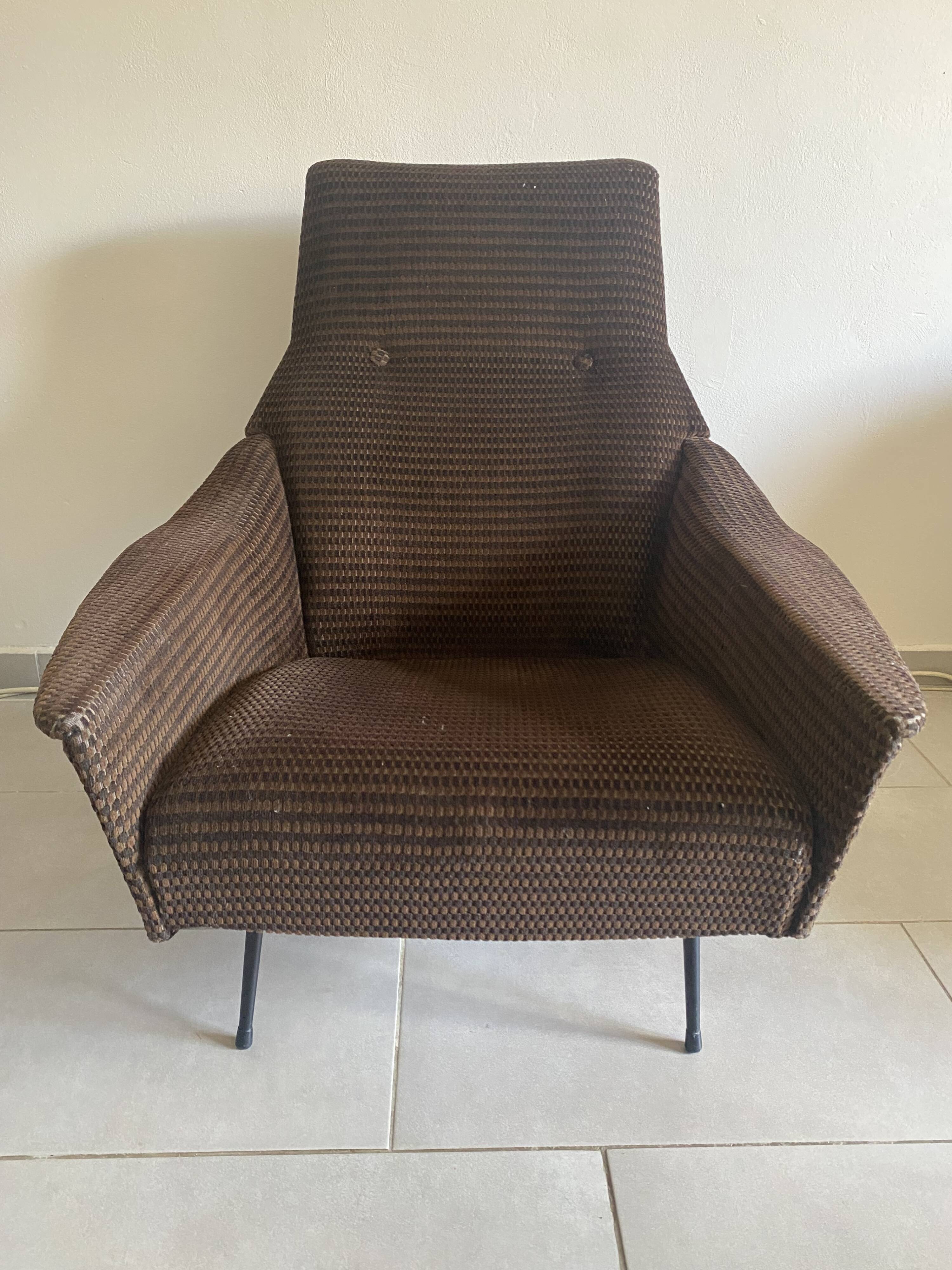 Guy Besnard armchairs from the 1960s