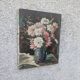 Tableau ancien, bouquet