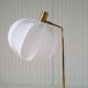 Mid-century modern brass floor lamp Bergboms G-03, Sweden, 1960s