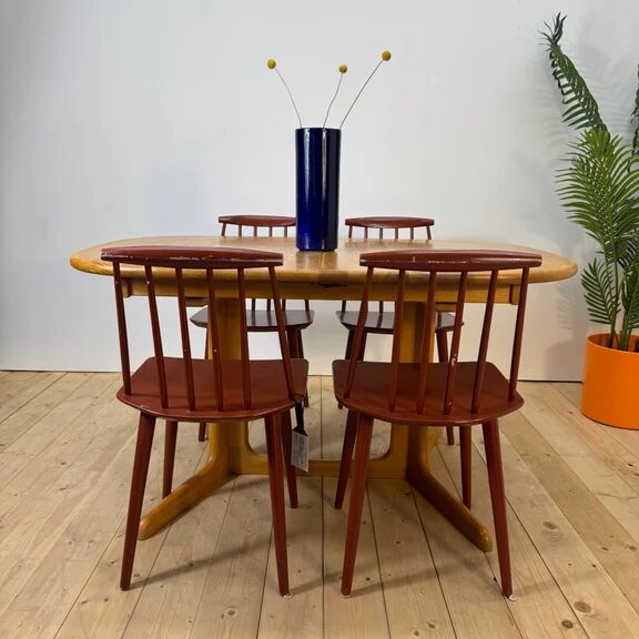 Extendable dining table in teak, Denmark 1960