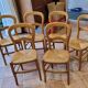 Set of 6 Louis Philippe style chairs