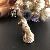 Brass wolf