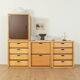 Flötotto modular chest of drawers system, 1970s, set of 4