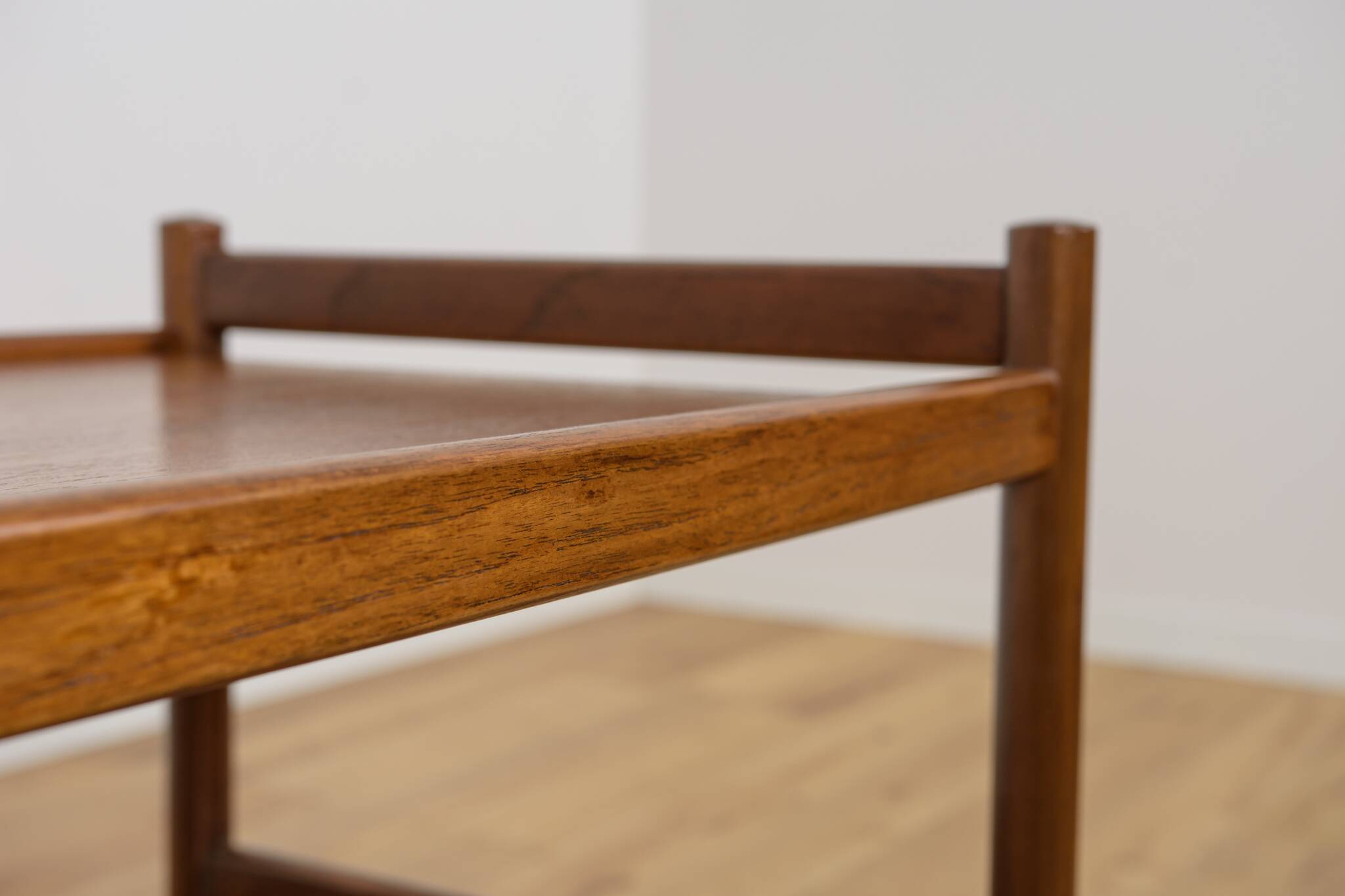 Console en teck du milieu du siècle, Danemark, années 1970