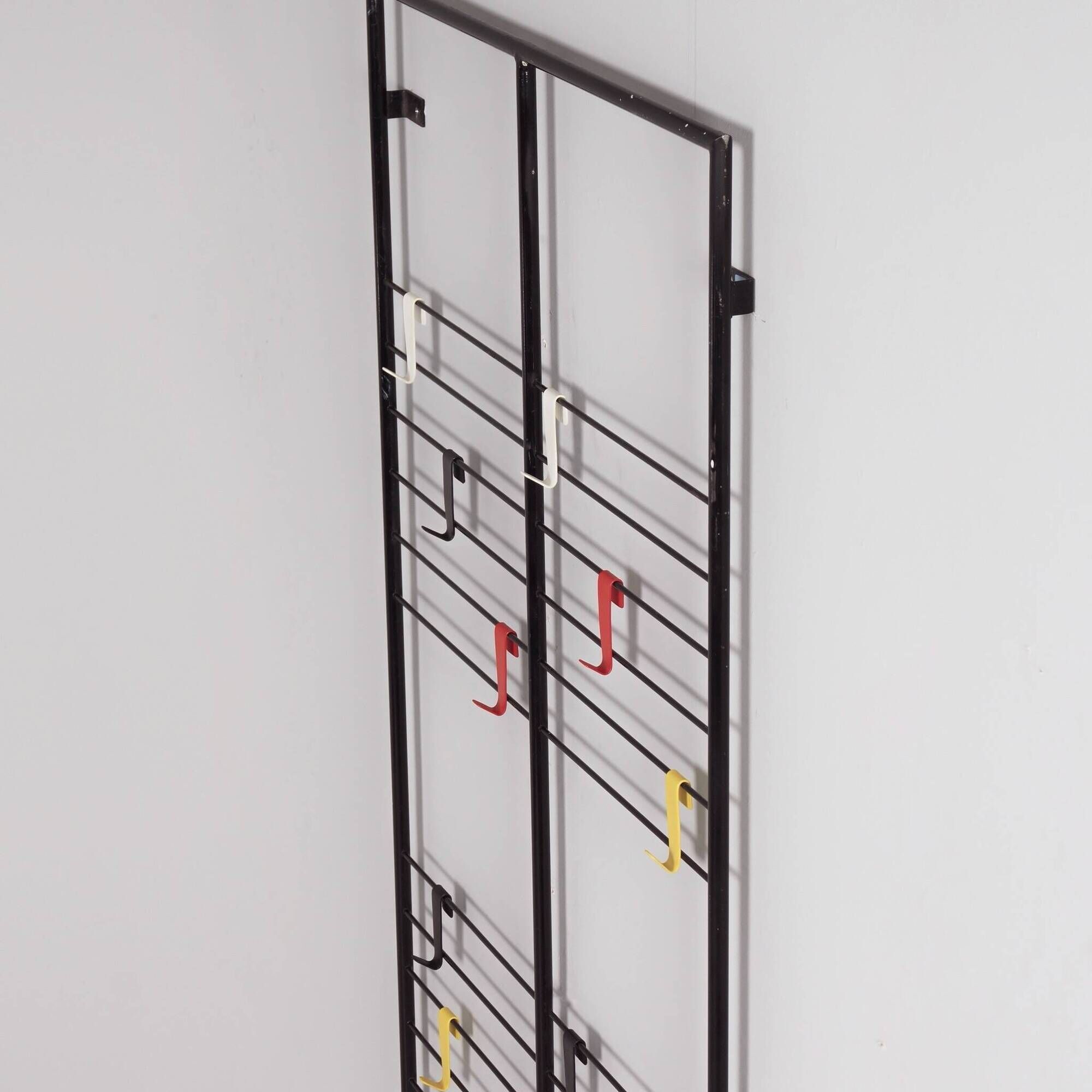 Wall coat rack GW1 'Toonladder' by Coen de Vries for DEVO from the 1950s