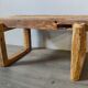 Coffee table in reclaimed wood