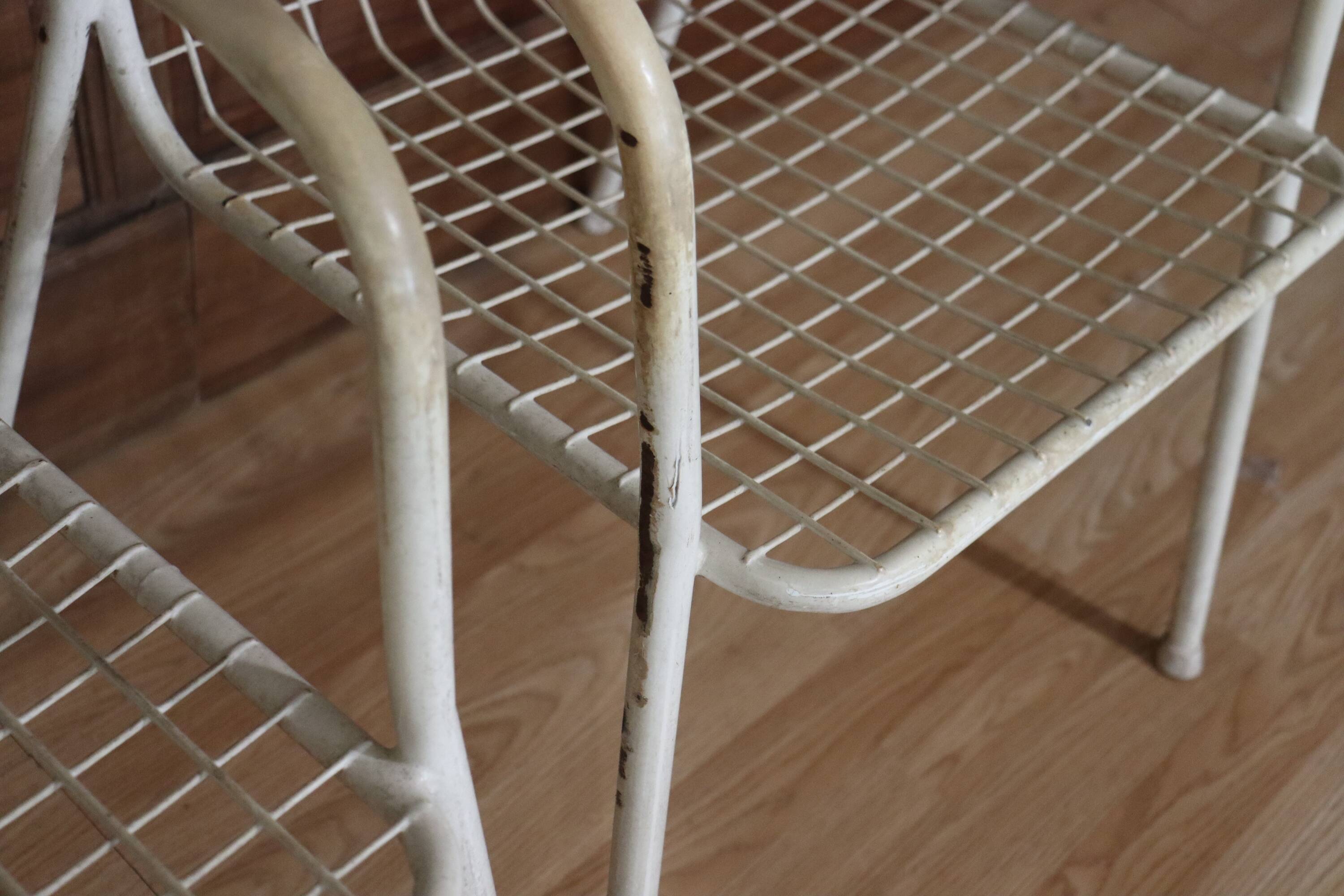 Series of 4 EMU armchairs model Rio 1960's