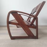 Burmese teak bench