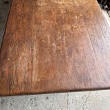 Large oak farm table