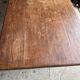 Large oak farm table