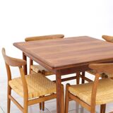 Kurt Ostervig, table à manger en palissandre « Flip Flop »