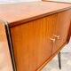 Buffet pour disques vintage