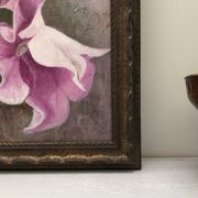 Still life bouquet of flowers oil painting