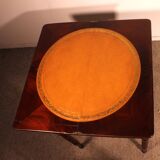 Table à jeux du 19° siècle en acajou