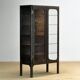 Polished medical cabinet, 1970s