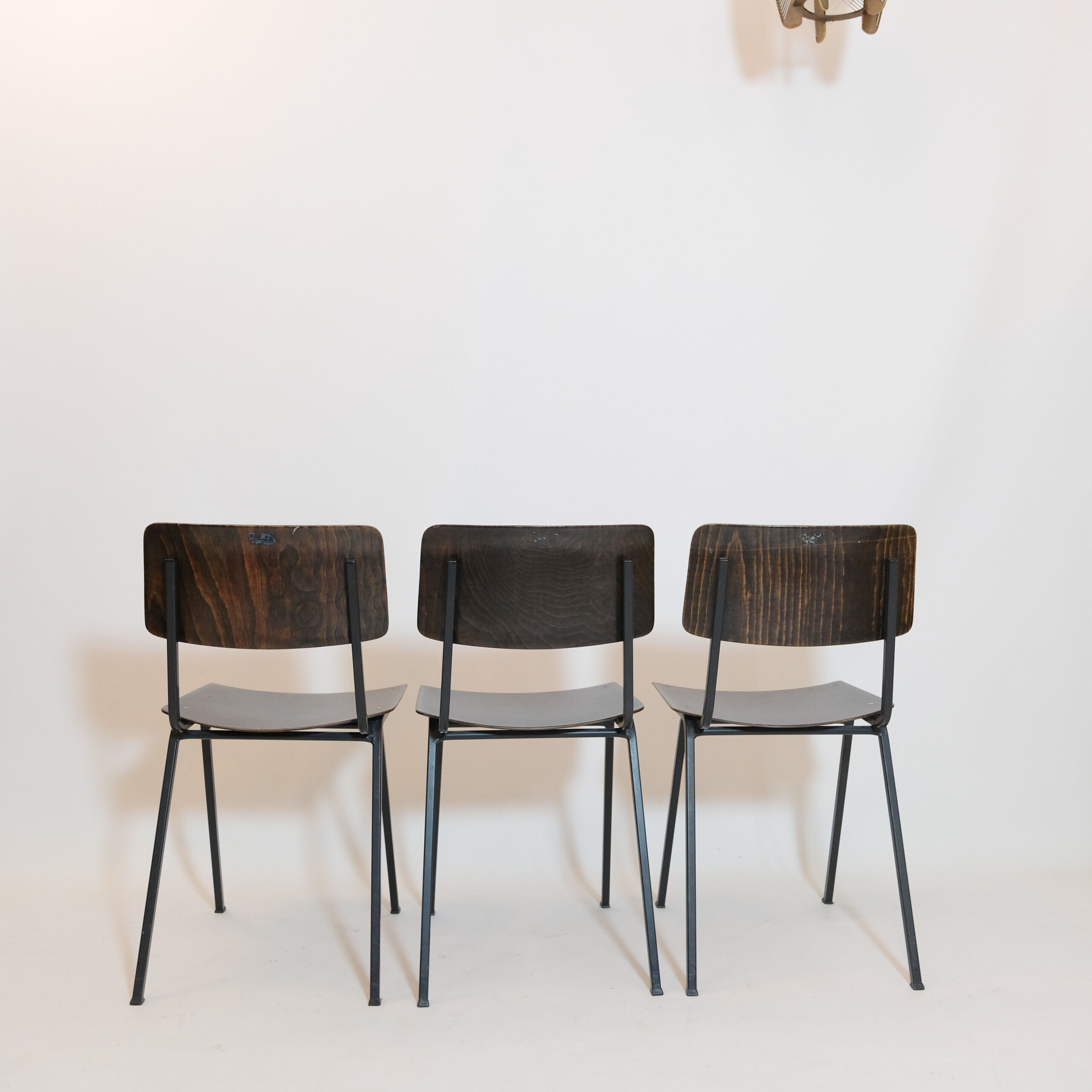 Eromes, trio of F6 chairs from the 60s.