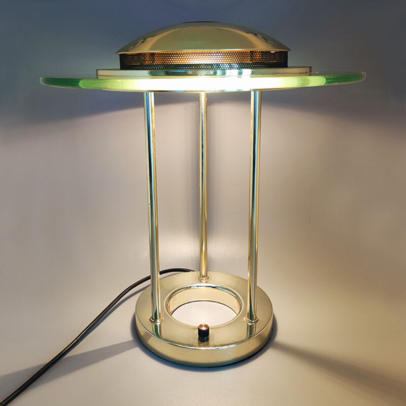 1980s Robert Sonneman "Saturn" Table Lamp for Gerorge Kovacs