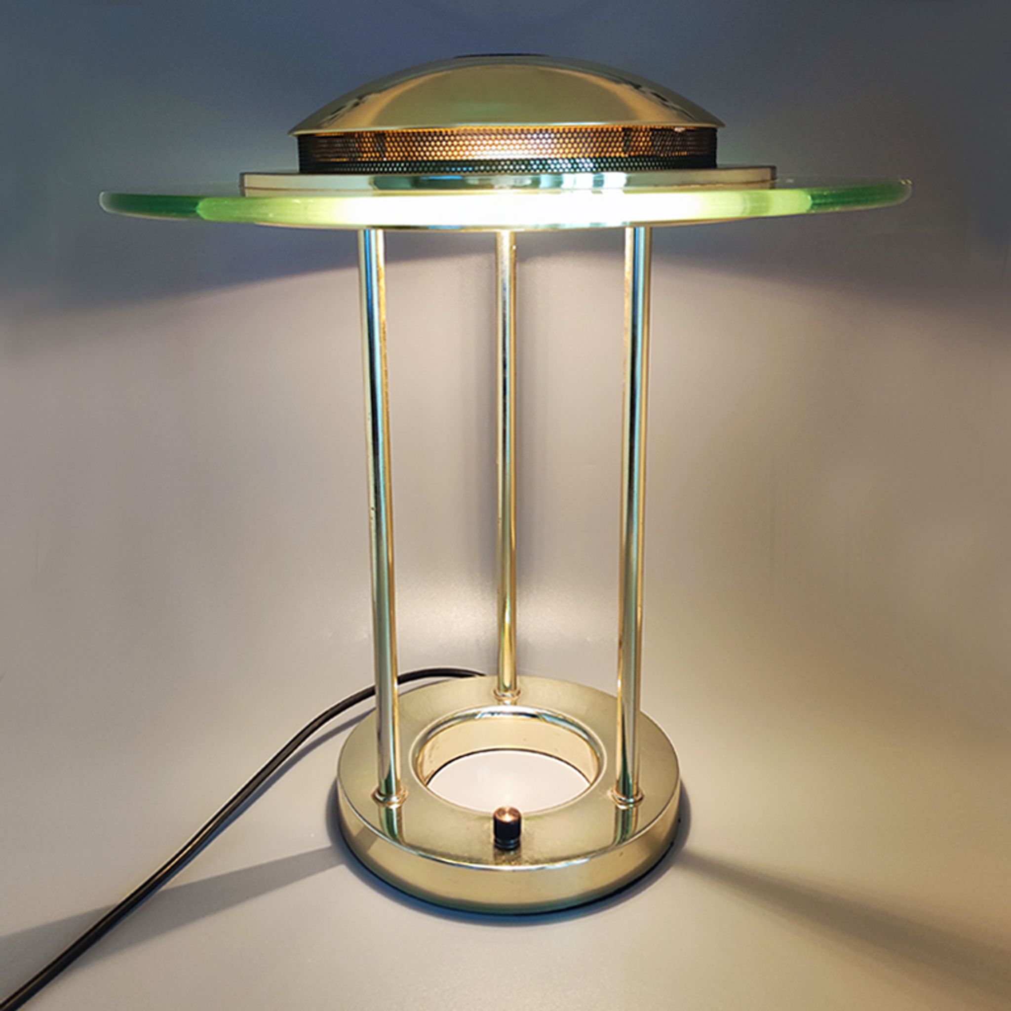 Lampe de table Robert Sonneman « Saturn » pour Gerorge Kovacs