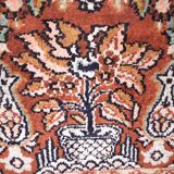 Tapis Indo persan au motif de myrab