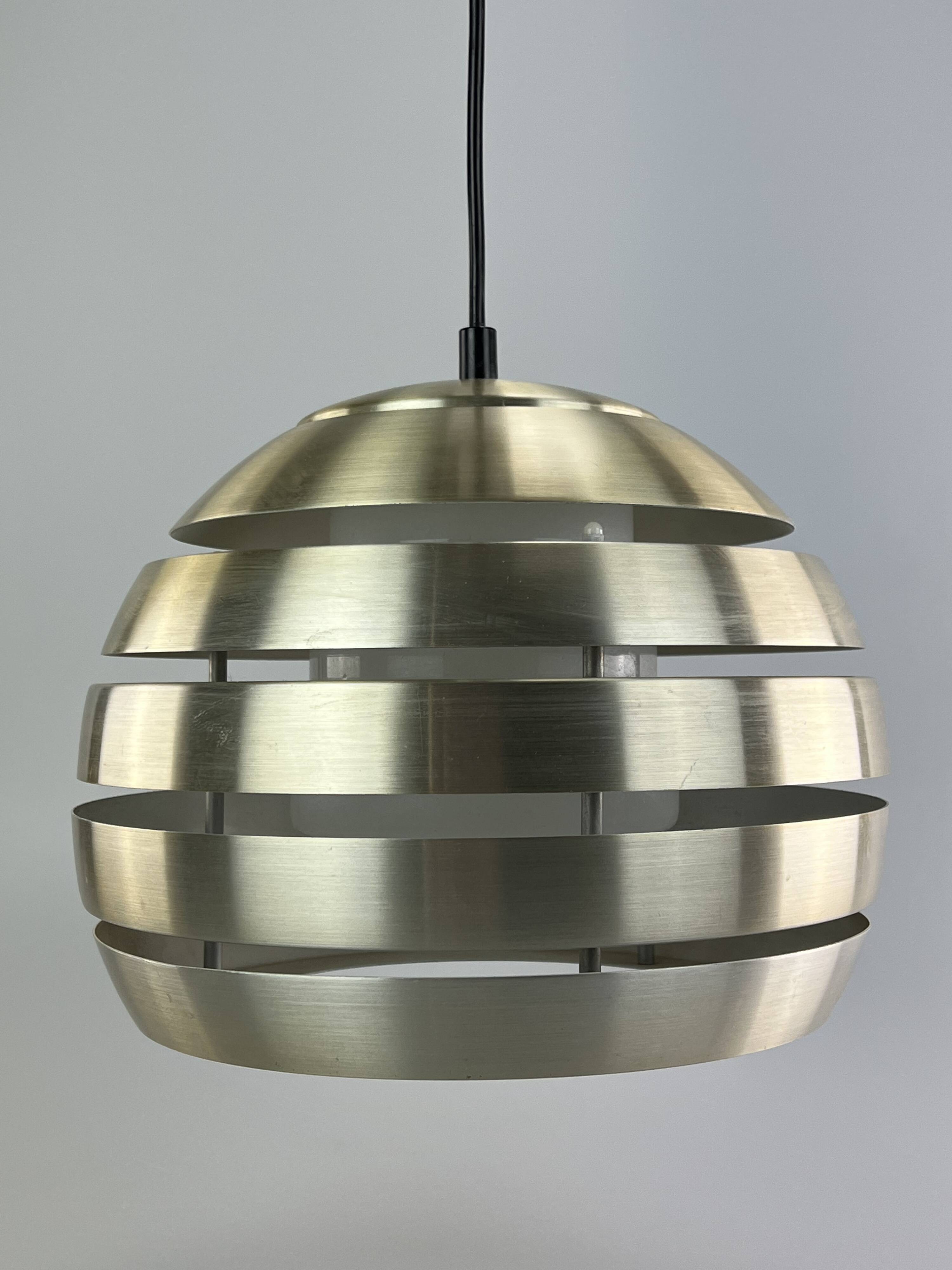 60s 70s lamp light ceiling lamp aluminum space age design 60s 70s