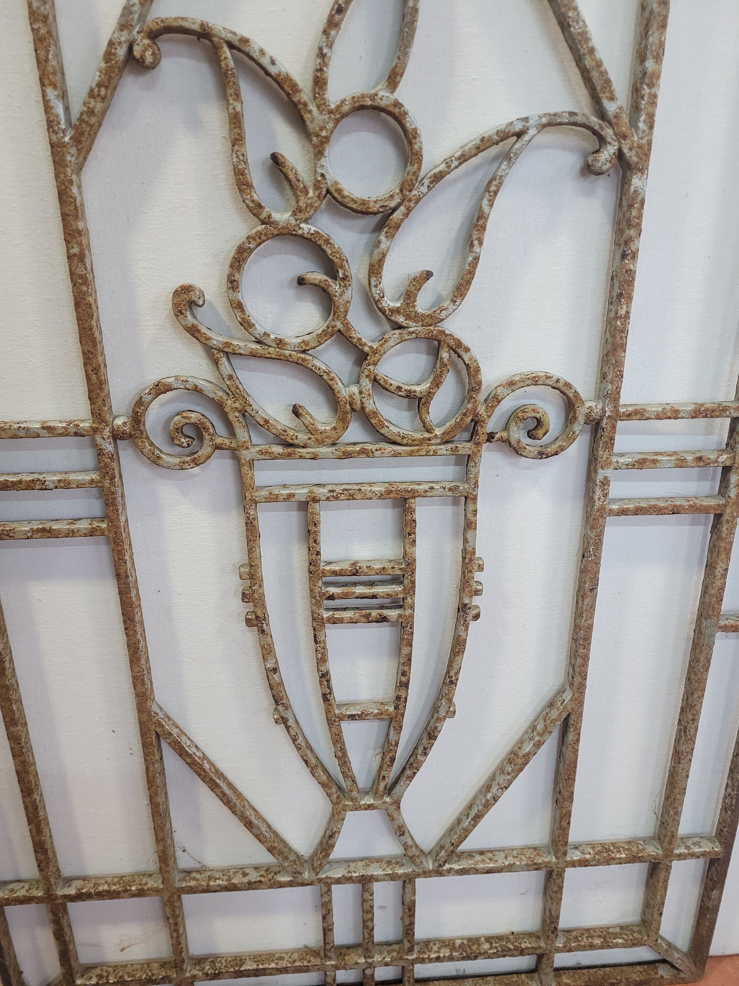 Old wrought iron gate