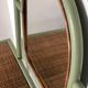 Coiffeuse en rotin avec miroir