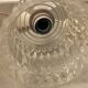 2 small chandeliers, vintage glass lights, 60s