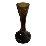 70' smoked glass vase