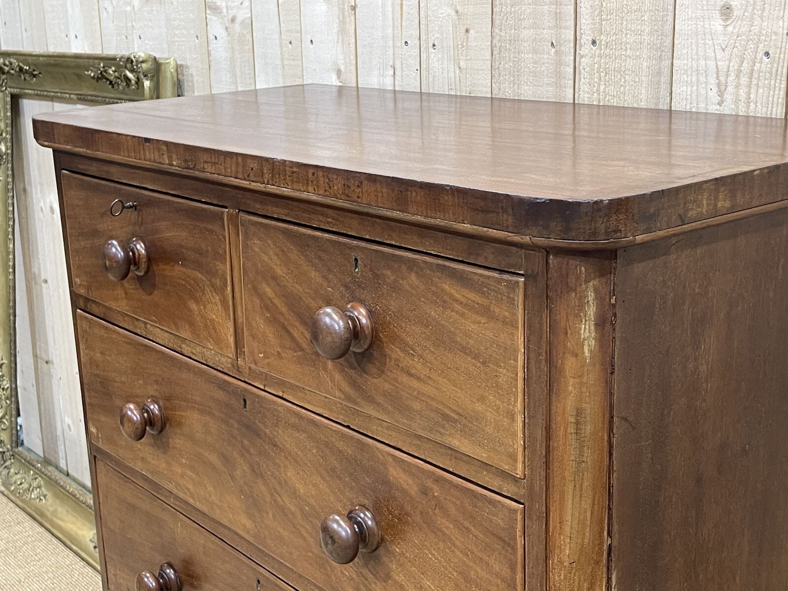 Commode victorienne xixème en acajou