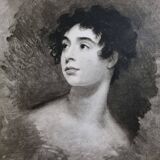 Photographie d'art d'après Sir Thomas Lawrence, Portrait de Femme, années 60-70