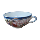 Former Japanese porcelain teacup Kutani Geisha