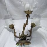 Old art nouveau chandelier
