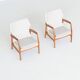 A. Madsen and H. Schubell Karen lounge chairs Bovenkamp Netherlands 1960
